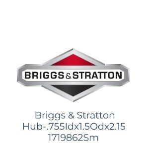 Briggs & Stratton Hub-.755Idx1.5Odx2.15 1719862Sm