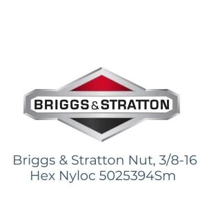 Briggs & Stratton Nut, 3/8-16 Hex Nyloc 5025394Sm
