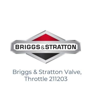 Briggs & Stratton Valve, Throttle 211203