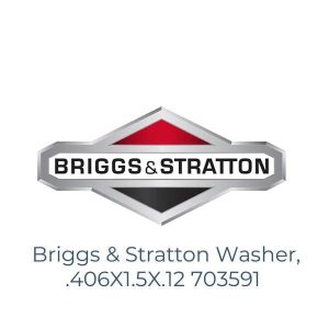 Briggs & Stratton Washer, .406X1.5X.12 703591