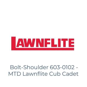 Bolt-Shoulder 603-0102 - MTD Lawnflite Cub Cadet