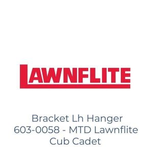 Bracket Lh Hanger 603-0058 - MTD Lawnflite Cub Cadet