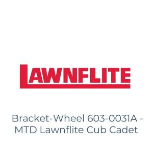 Bracket-Wheel 603-0031A - MTD Lawnflite Cub Cadet
