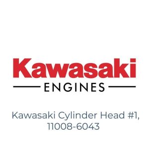 Kawasaki Cylinder Head #1, 11008-6043