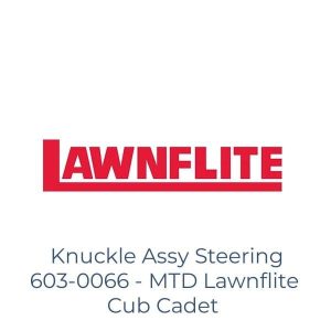 Knuckle Assy Steering 603-0066 - MTD Lawnflite Cub Cadet