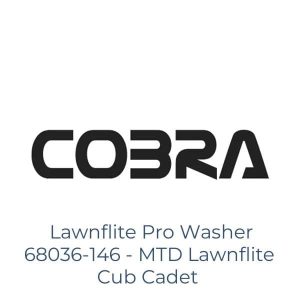 Lawnflite Pro Washer 68036-146 - MTD Lawnflite Cub Cadet
