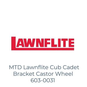 MTD Lawnflite Cub Cadet Bracket Castor Wheel 603-0031
