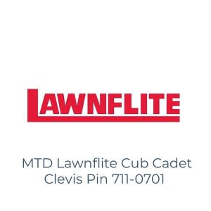 MTD Lawnflite Cub Cadet Clevis Pin 711-0701