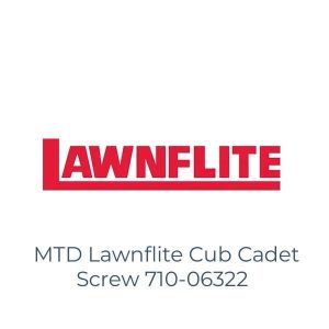 MTD Lawnflite Cub Cadet Screw 710-06322