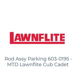 Rod Assy Parking 603-0195 - MTD Lawnflite Cub Cadet