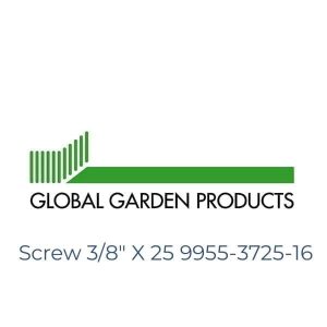 Screw 3/8" X 25 9955-3725-16