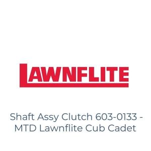 Shaft Assy Clutch 603-0133 - MTD Lawnflite Cub Cadet