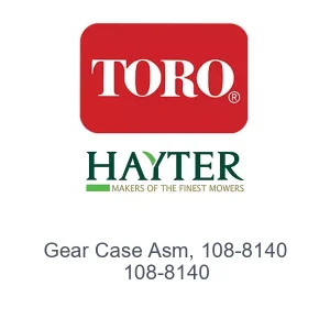 Gear Case Asm, 108-8140
