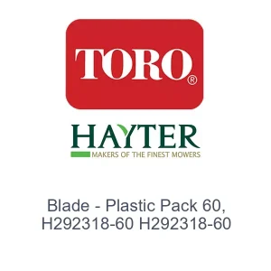 Blade - Plastic Pack 60, H292318-60