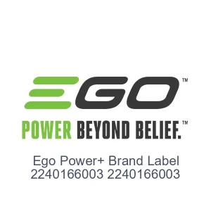 Ego Power+ Brand Label 2240166003 2240166003