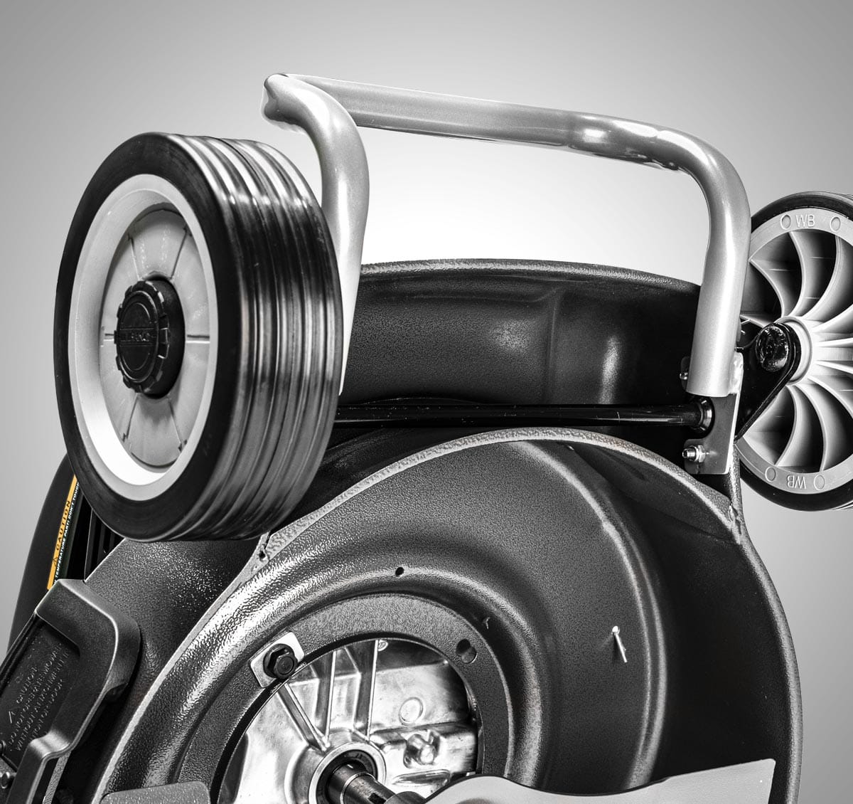 Heavy Duty Bumper & Durable Wheels