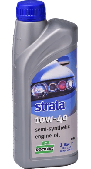 Semi-synthetic SAE 10W-40 Strata by Rock Oil Engine oil 1L 03113000010