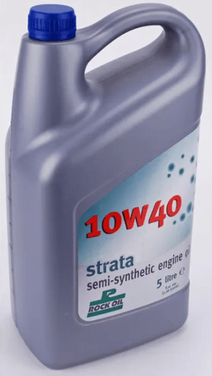 Semi-synthetic SAE 10W-40 Strata by Rock Oil Engine oil 5L 03113000005