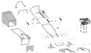 Cobra Down (Lower) Handle Rod 26300177201