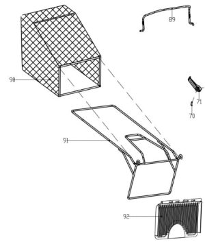 Cobra Rear Cover 25205600102
