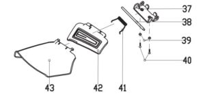 Cobra Side-Discharge Cover Board 25231100102