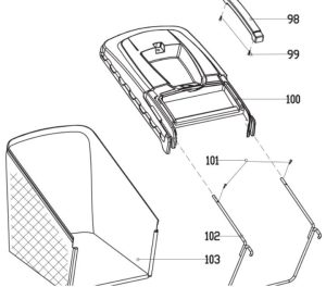 Cobra M51SPB Collection Bag Frame 26300165701