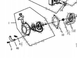 Cobra Recoil Starter 1E40F-5.10